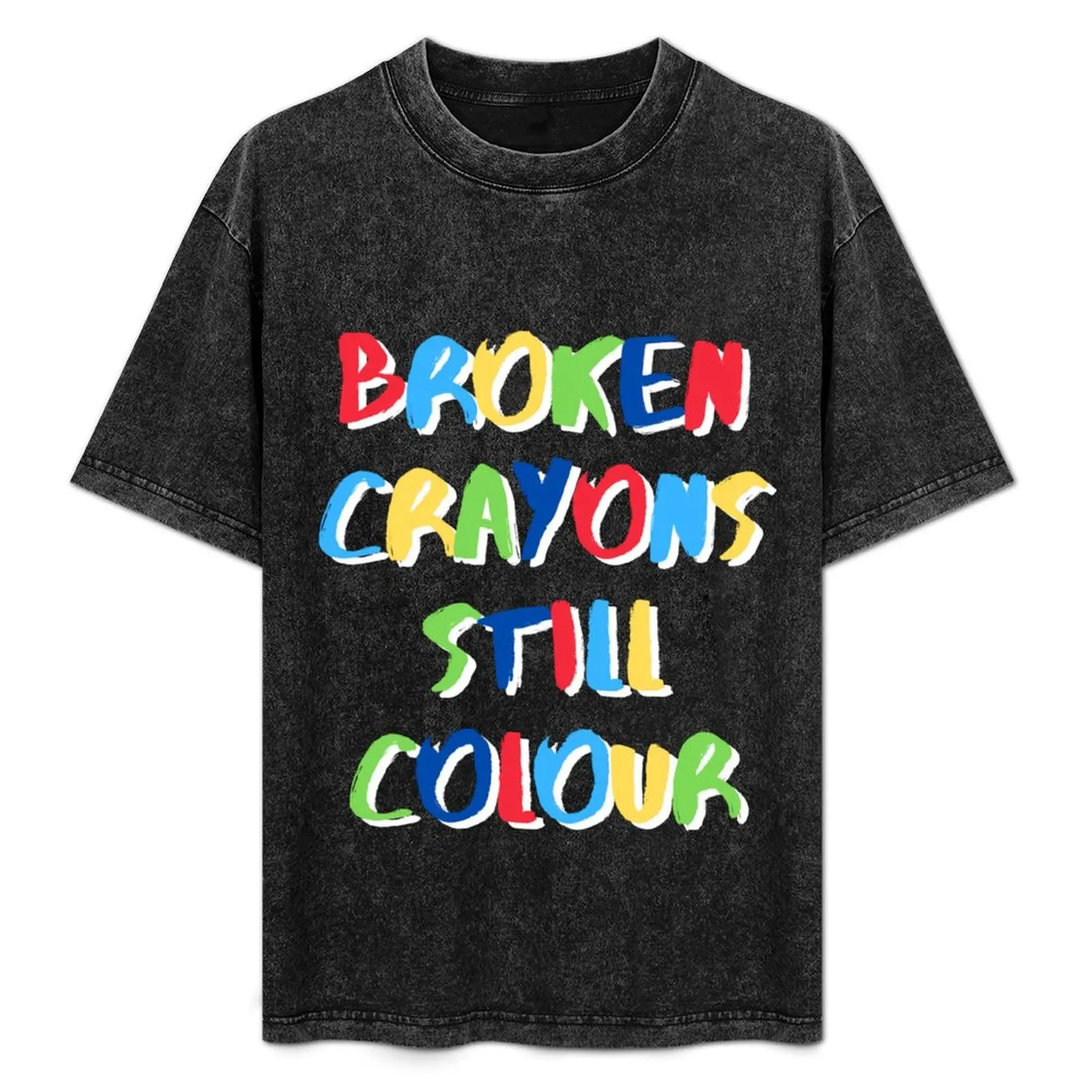 Broken Crayons Still Colour T-Shirt Big Size Simple T-Shirt
Broken Crayons Still Colour T-Shirt Big Size Simple T-Shirt