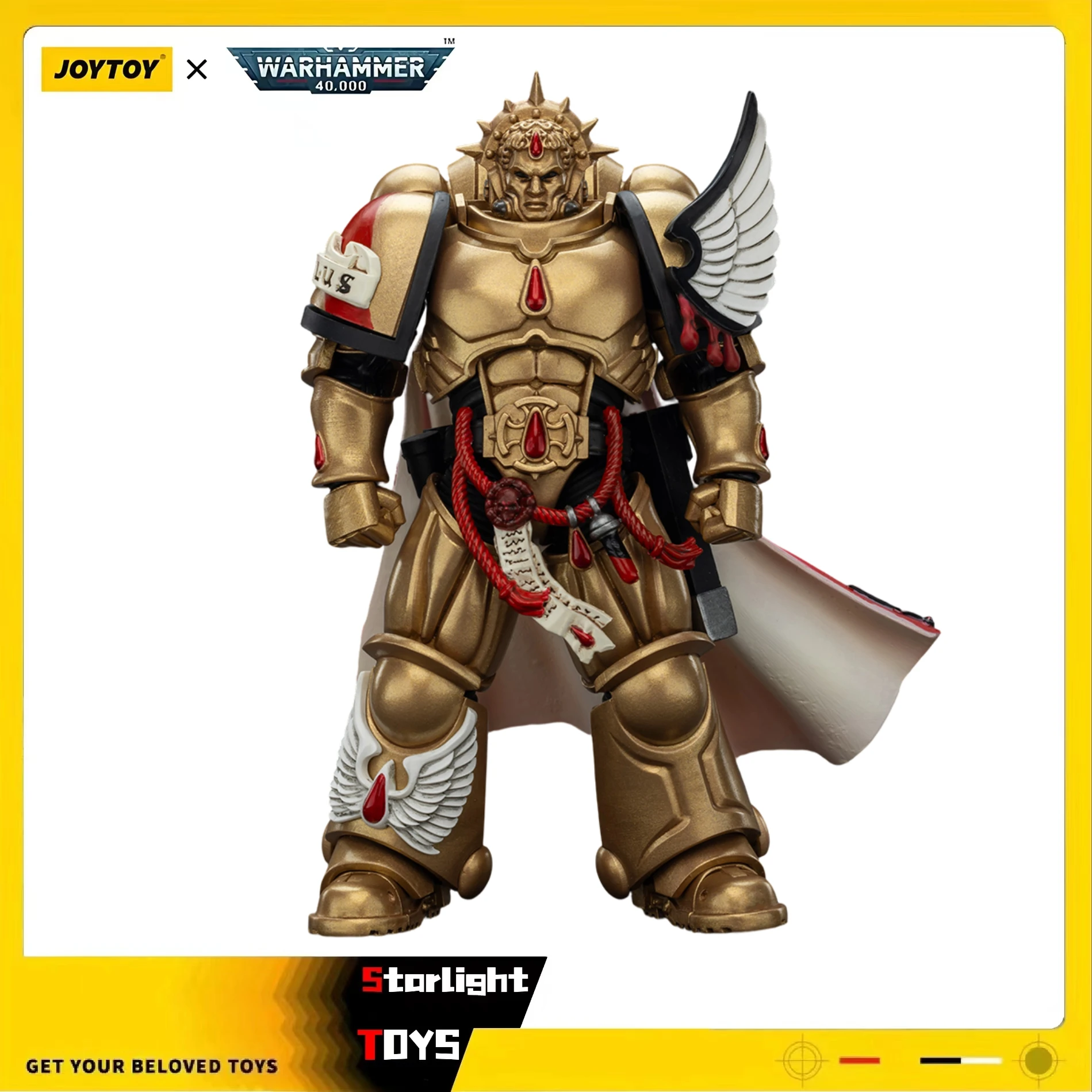 【JOYTOY】1/18 Фигурка Warhammer 40K Blood Angels Капитан с тяжелым болтом Пистолет и модель силового меча Игрушки
【JOYTOY】1/18 Фигурка Warhammer 40K Blood Angels Капитан с тяжелым болтом Пистолет и модель силового меча Игрушки