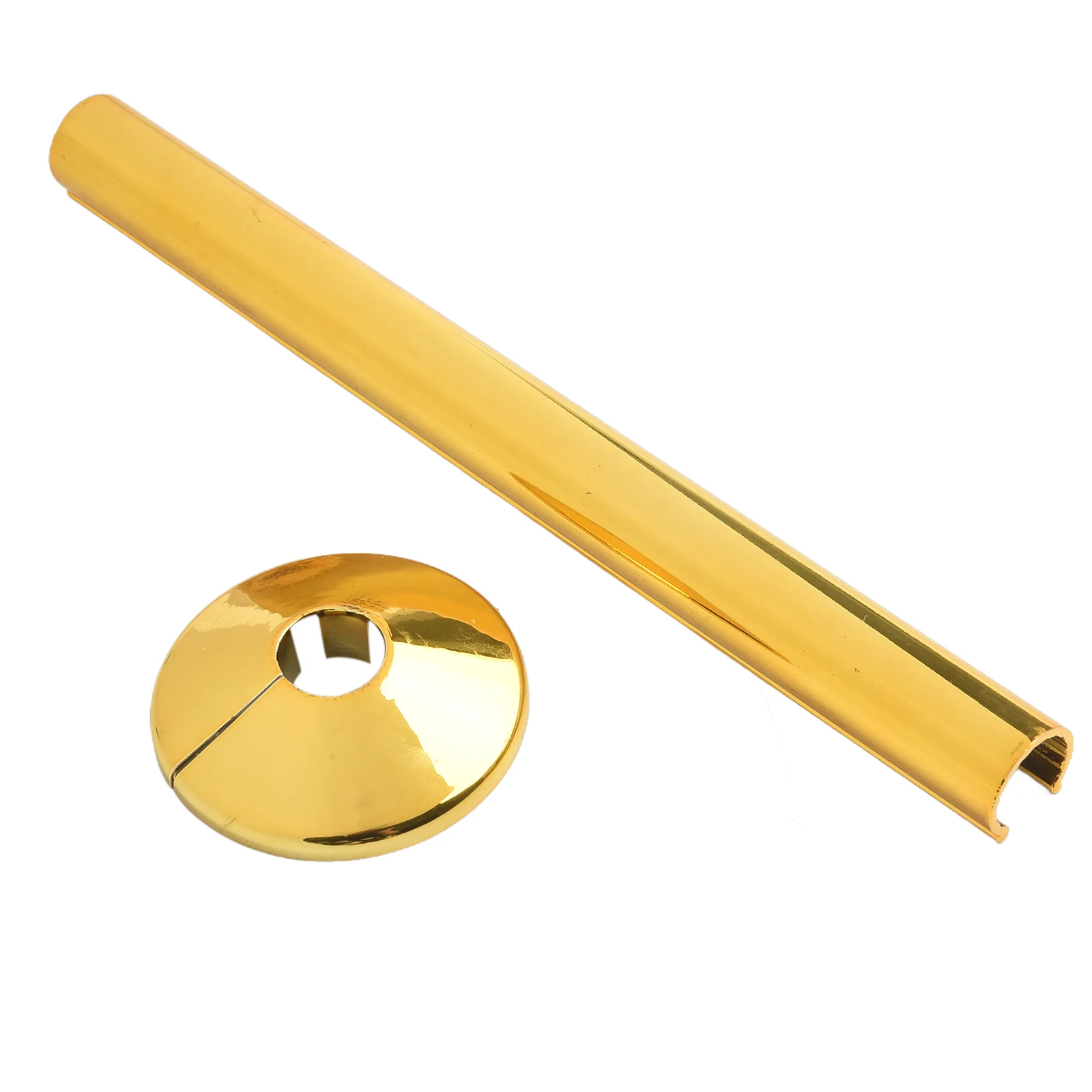2 Unit Radiator Pipe Cover Sleeve Set with Collars for 15mm Pipes Compatible with Common Domestic Radiator Types
2 Unit Radiator Pipe Cover Sleeve Set with Collars for 15mm Pipes Compatible with Common Domestic Radiator Types