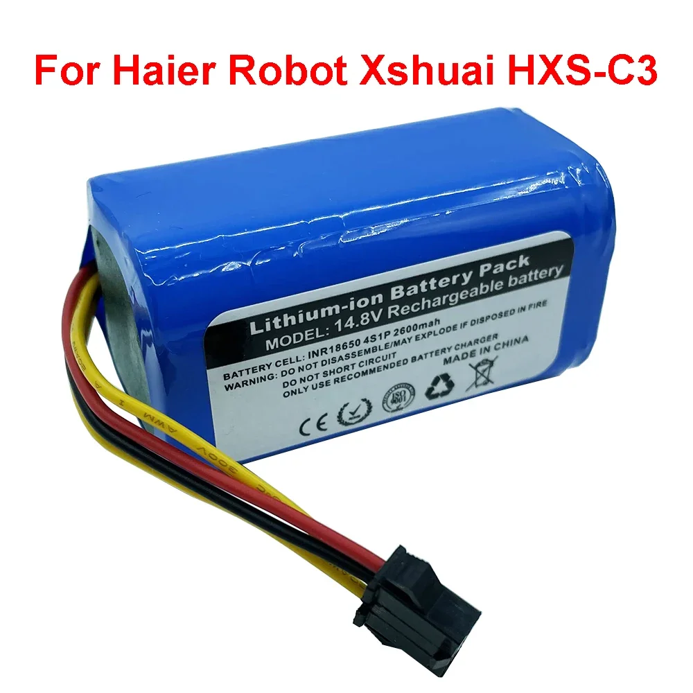 Литий-ионный аккумулятор для робота-пылесоса Haier Xshuai HXS-C3 TB33 TB35, 14,8 в, 2600 мАч, 3200 мАч
Литий-ионный аккумулятор для робота-пылесоса Haier Xshuai HXS-C3 TB33 TB35, 14,8 в, 2600 мАч, 3200 мАч