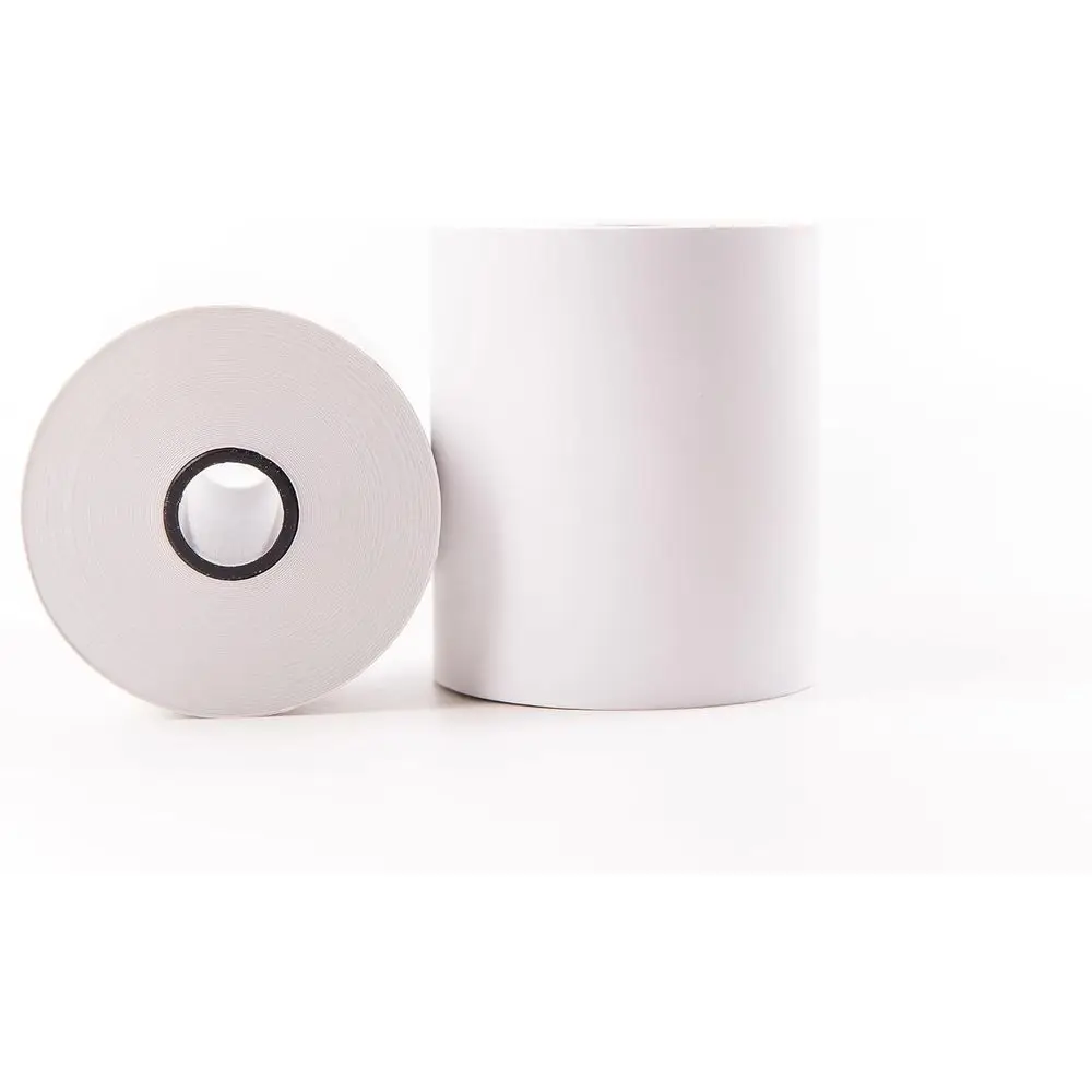 100 Rolls 3 x 165' 1-Ply Premium Blended Bond Kitchen Printer Paper, 50 GSM, for POS Cash Register Receipts
100 Rolls 3 x 165' 1-Ply Premium Blended Bond Kitchen Printer Paper, 50 GSM, for POS Cash Register Receipts