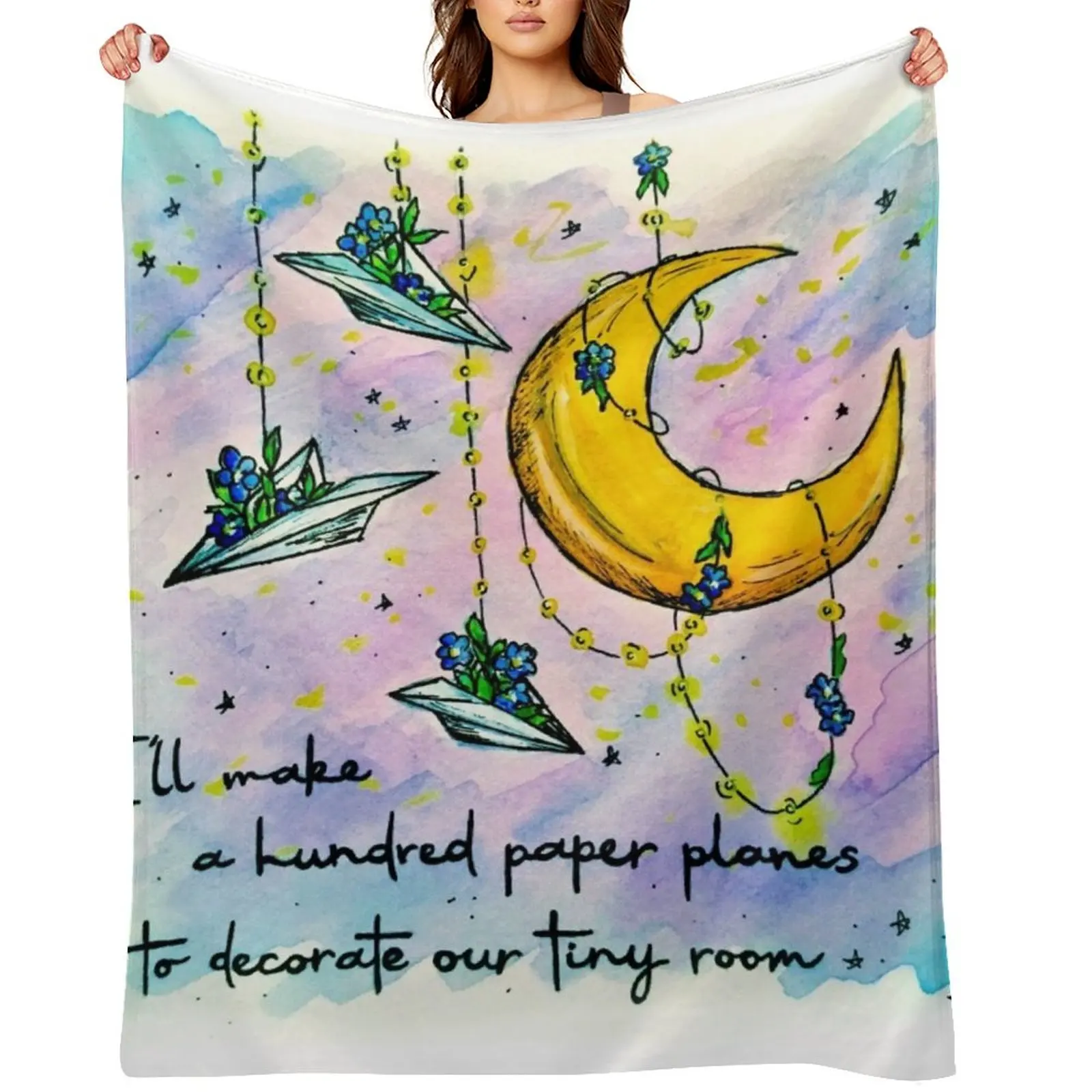 Little Miss Why So Paper Planes & Forget-Me-Nots Inspired by The Amazing Devil Throw Blanket Luxury sofa bed Blankets
Little Miss Why So Paper Planes & Forget-Me-Nots Inspired by The Amazing Devil Throw Blanket Luxury sofa bed Blankets