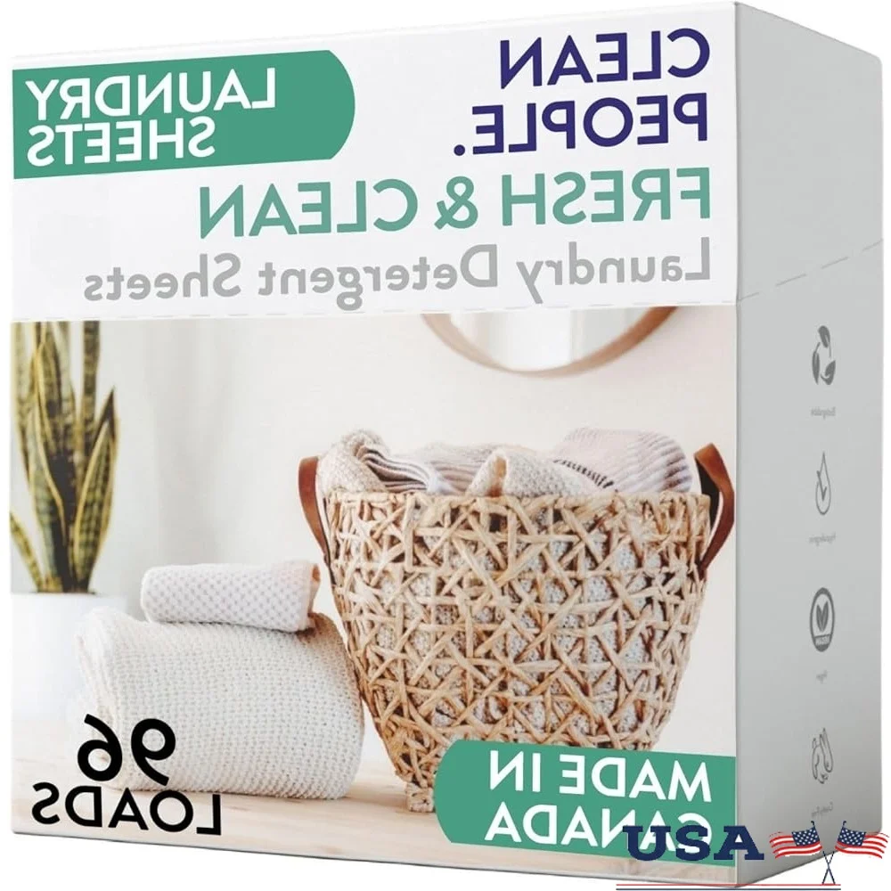 Листы для стирального порошка Сверхконцентрированные веганские пятна для борьбы Экологичная гипоаллергенная перерабатываемая упаковка 96 шт. Свежий
Листы для стирального порошка Сверхконцентрированные веганские пятна для борьбы Экологичная гипоаллергенная перерабатываемая упаковка 96 шт. Свежий