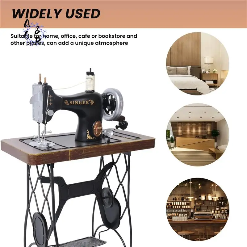 A68P-Vintage Iron Sewing Machine Model Clothing Shop Window Ornaments Old Object Decoration Creative Crafts
A68P-Vintage Iron Sewing Machine Model Clothing Shop Window Ornaments Old Object Decoration Creative Crafts