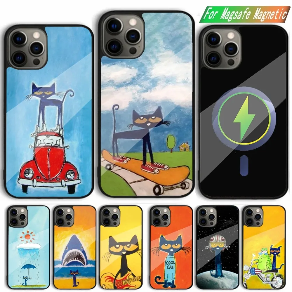 P-Pete Cat Phone Case For iPhone 15,14,13,12,11,Plus,Pro,Max Mini Magsafe Magnetic Wireless Charging
P-Pete Cat Phone Case For iPhone 15,14,13,12,11,Plus,Pro,Max Mini Magsafe Magnetic Wireless Charging