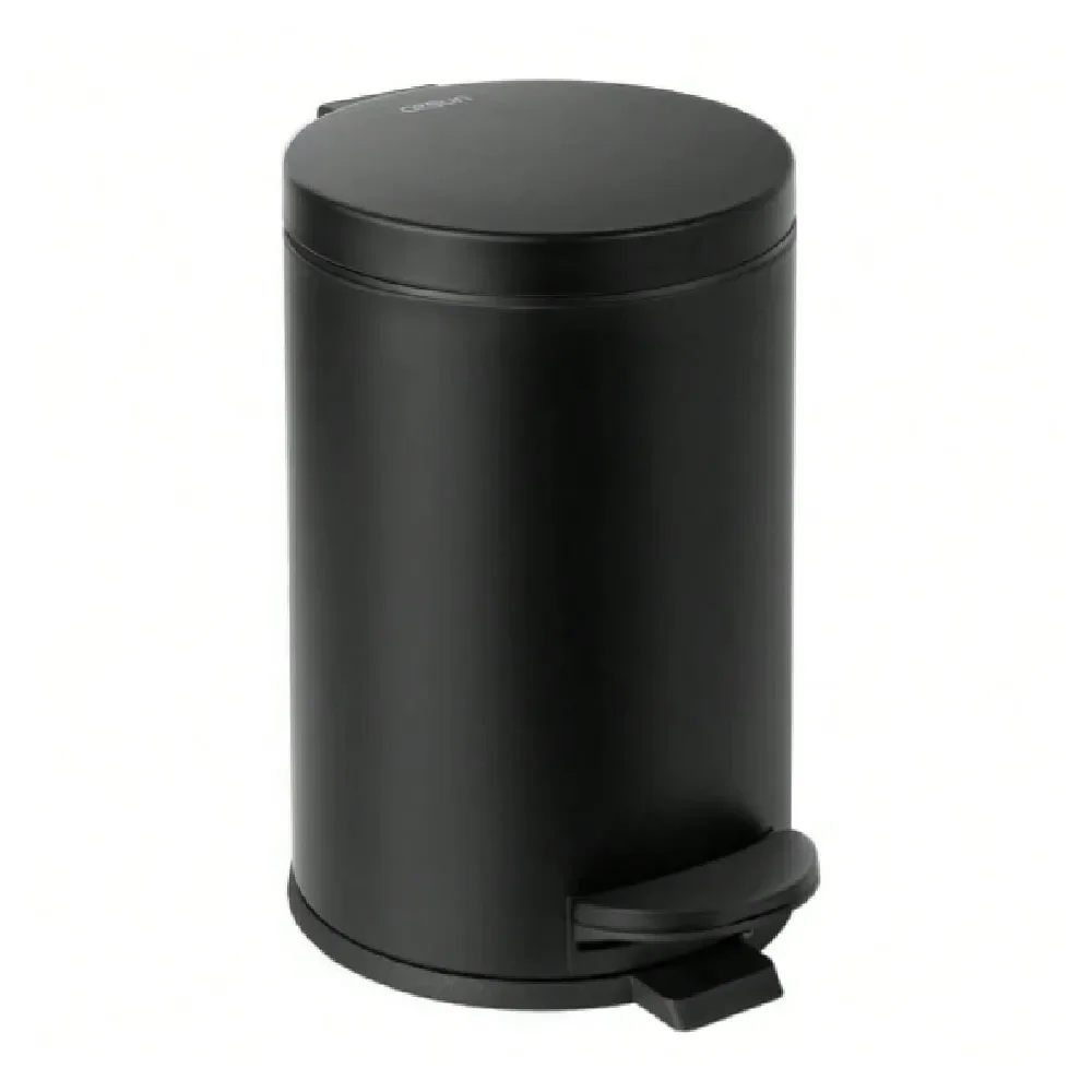 Gallons Small Black Trash Can, Bathroom Garbage Can With Lid And Foot Pedal, Mini Round Wastebasket For Bathroom, Bedroom, Offi
Gallons Small Black Trash Can, Bathroom Garbage Can With Lid And Foot Pedal, Mini Round Wastebasket For Bathroom, Bedroom, Offi