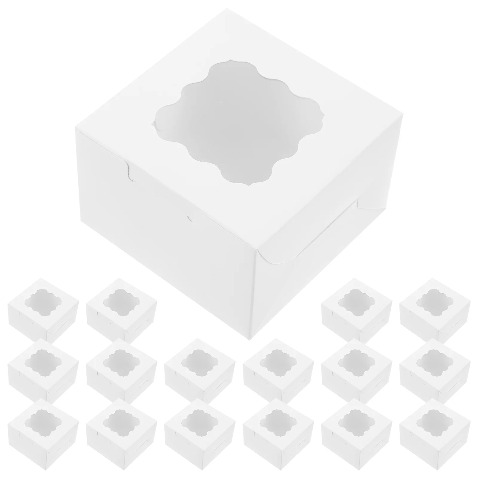 50 Pcs Bread Box Cookie Gift Boxes Cake Transport Container Treat with Window Food
50 Pcs Bread Box Cookie Gift Boxes Cake Transport Container Treat with Window Food