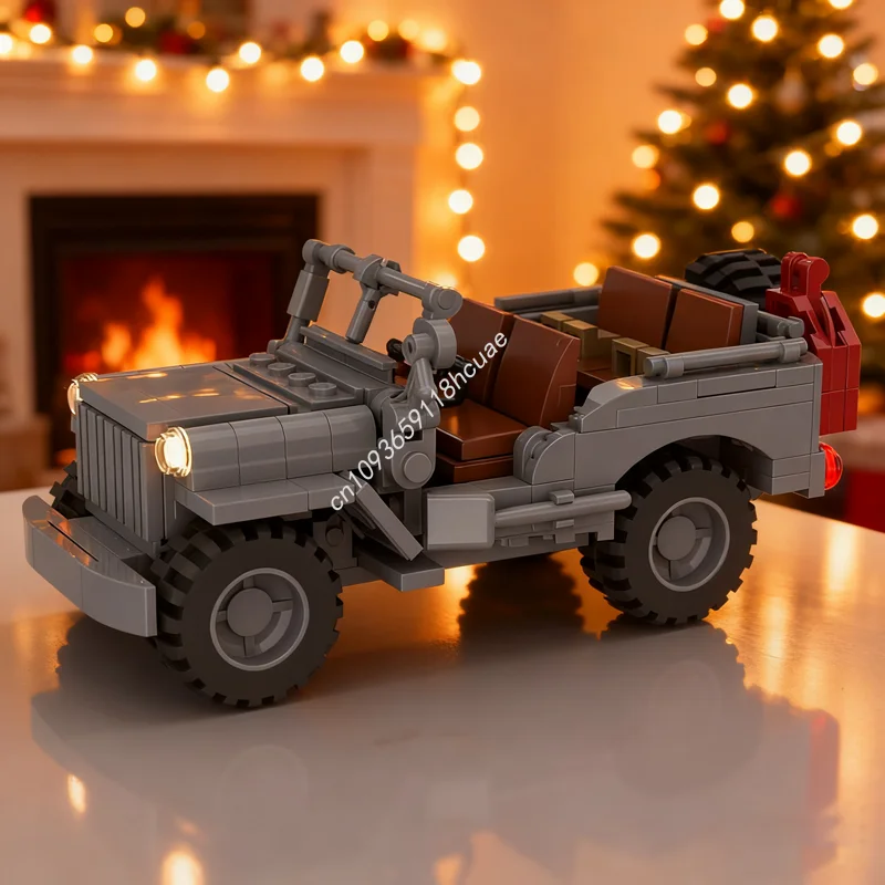 231pcs MOC Willys Jeepped Cityed Model Building Blocks Construction Assemble DIY Idea Christmas Gift Brick Toy Kids Birthday
231pcs MOC Willys Jeepped Cityed Model Building Blocks Construction Assemble DIY Idea Christmas Gift Brick Toy Kids Birthday