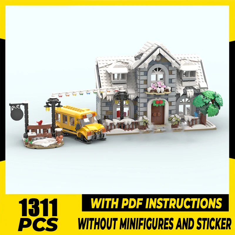 Street View Model Moc Building Bricks Winter Village School Technology Modular Blocks Gifts Christmas Toys DIY Sets Assembly
Street View Model Moc Building Bricks Winter Village School Technology Modular Blocks Gifts Christmas Toys DIY Sets Assembly
