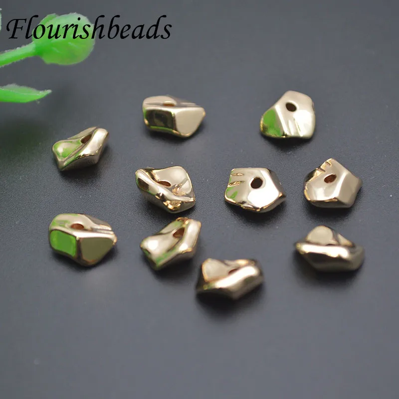 Copper Real Gold Plated Special Shape Spacer Beads Irregular Loose Beads for DIY Necklace Jewelry Making 30-50pcs/lot
Copper Real Gold Plated Special Shape Spacer Beads Irregular Loose Beads for DIY Necklace Jewelry Making 30-50pcs/lot