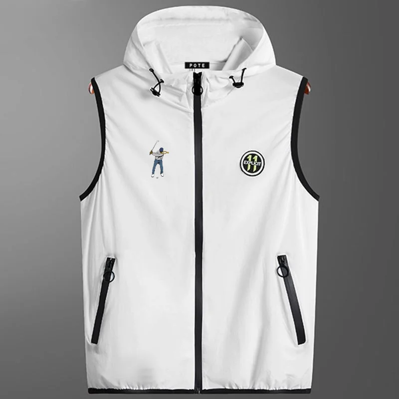 High Quality Men Golf Jackets Vest Summer Fashion Men Sports Golf Jacket Hooded Golf Clothing Breathable Outdoor Waistcoat
High Quality Men Golf Jackets Vest Summer Fashion Men Sports Golf Jacket Hooded Golf Clothing Breathable Outdoor Waistcoat
