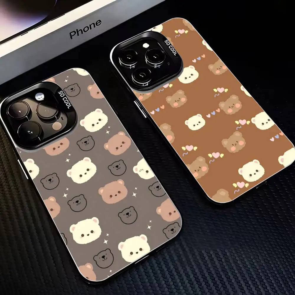 Bear wallpaper Phone Case For iPhone17,16,15,14,13,12,11 Plus,Pro Max Black Matte Shockproof Cover
Bear wallpaper Phone Case For iPhone17,16,15,14,13,12,11 Plus,Pro Max Black Matte Shockproof Cover