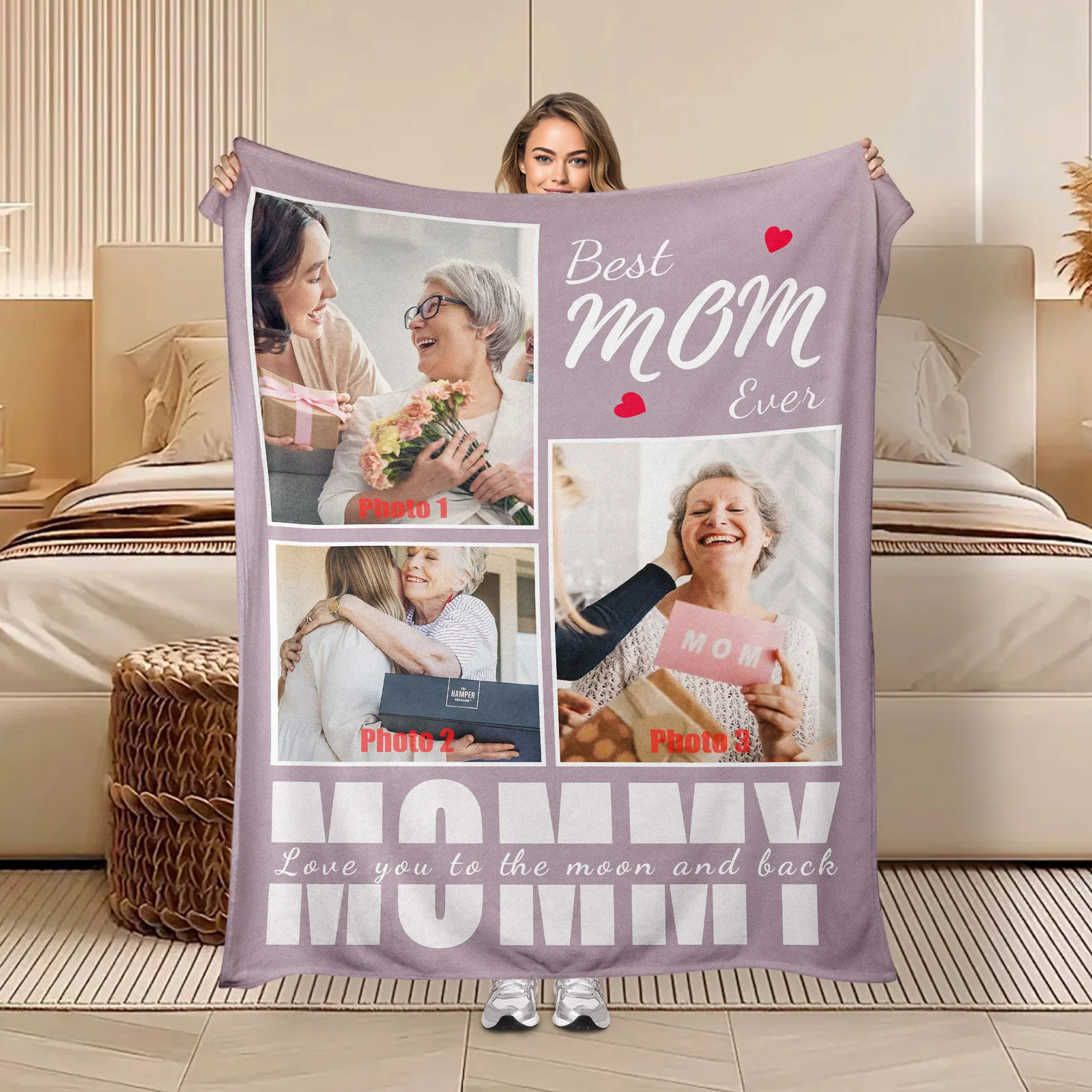 Custom Photo Blanket For Mother’s Day Heartfelt Keepsake Gift For Mom Personalized And Cherished Forever
Custom Photo Blanket For Mother’s Day Heartfelt Keepsake Gift For Mom Personalized And Cherished Forever