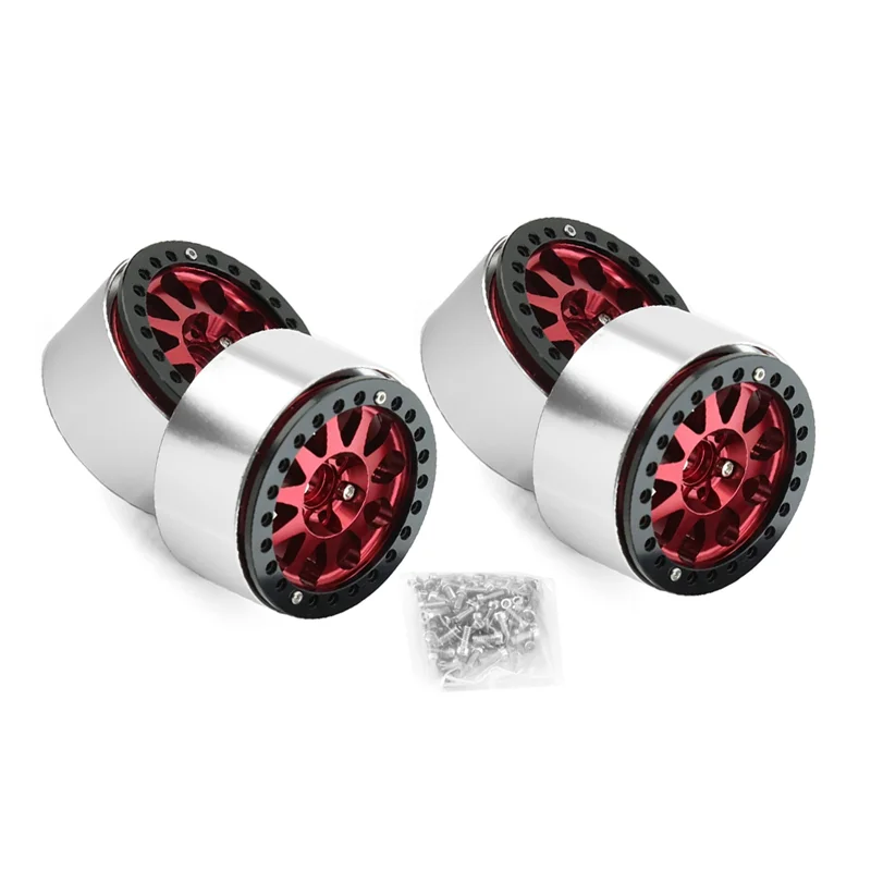 BEDW-2.2 Inch Beadlock Wheel Rims Heavy Duty Alloy For 1:10 RC Crawler SCX10 TRX-4 4Pcs-Set
BEDW-2.2 Inch Beadlock Wheel Rims Heavy Duty Alloy For 1:10 RC Crawler SCX10 TRX-4 4Pcs-Set