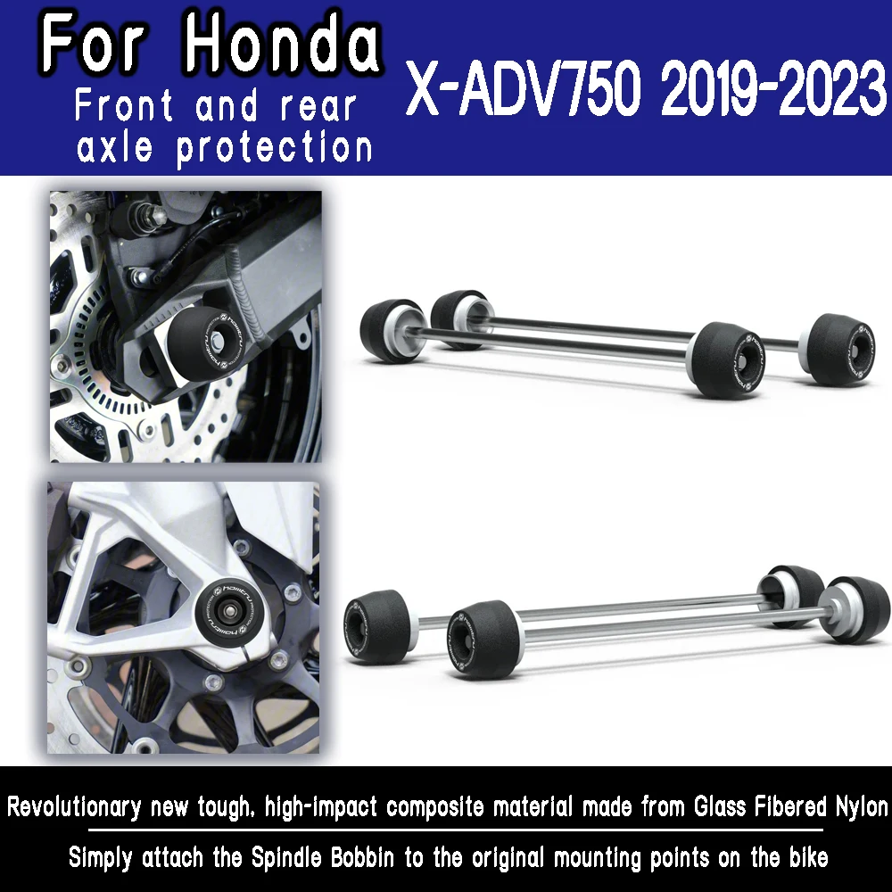 For Honda X-ADV750 2019 2020 2021 2022 2023 Front and rear axle collision protection anti fall device motorcycle accessories
For Honda X-ADV750 2019 2020 2021 2022 2023 Front and rear axle collision protection anti fall device motorcycle accessories