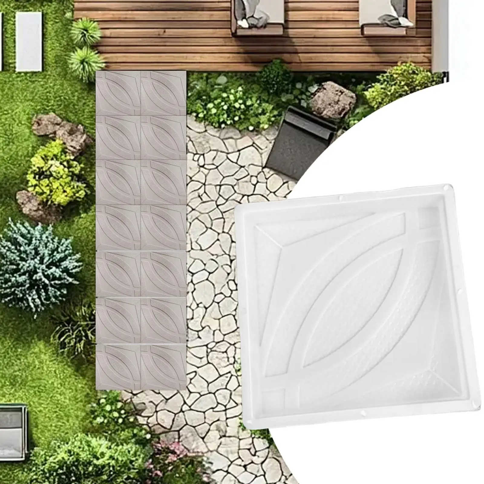 Многоразовый современный ступенчатый камень для изготовления дорожек, напольная плитка на заднем дворе
Многоразовый современный ступенчатый камень для изготовления дорожек, напольная плитка на заднем дворе
