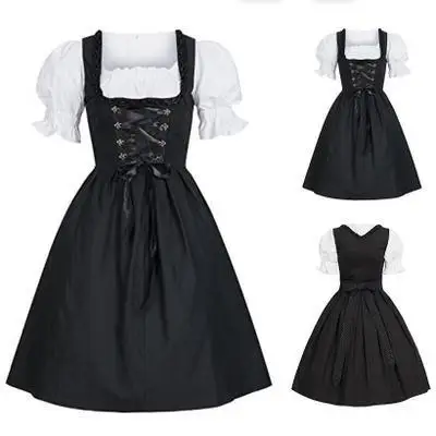 S-5XL Plus Size Women Ladies Beer Maid Authentic Blue German Dirndl Oktoberfest Costumes Oktoberfest Party Halloween Fancy Dress
S-5XL Plus Size Women Ladies Beer Maid Authentic Blue German Dirndl Oktoberfest Costumes Oktoberfest Party Halloween Fancy Dress