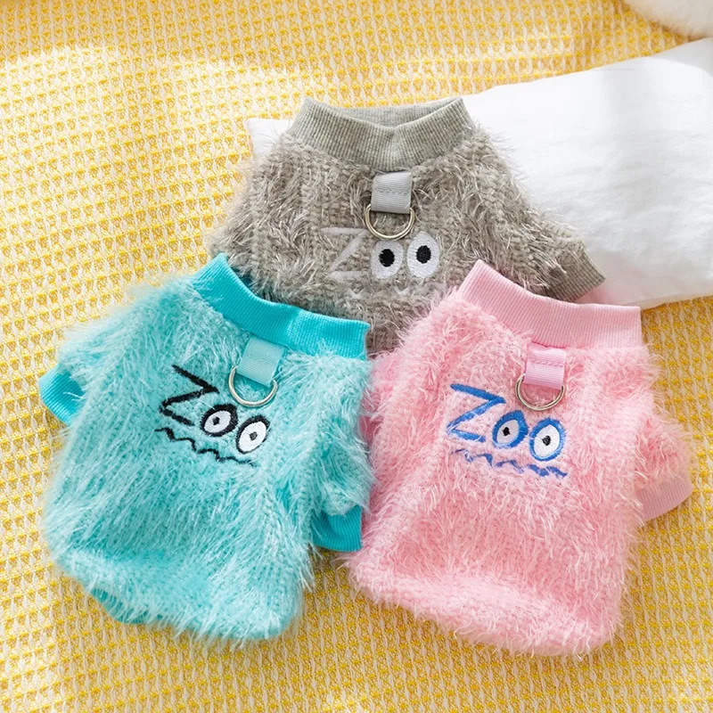Warm Plush Dog Clothes Teddy Winter Warm Sweatshirt Puppy Soft Two Legs Clothes Bichon Cartoon Pullover
Warm Plush Dog Clothes Teddy Winter Warm Sweatshirt Puppy Soft Two Legs Clothes Bichon Cartoon Pullover