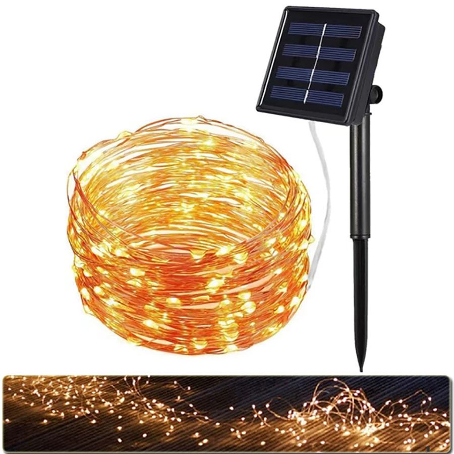 Outdoor LED Solar String Fairy Lights 4/7/12/22/32M Path Garlands Lamp Patio Waterproof Christmas Wedding Garden Street Lights
Outdoor LED Solar String Fairy Lights 4/7/12/22/32M Path Garlands Lamp Patio Waterproof Christmas Wedding Garden Street Lights