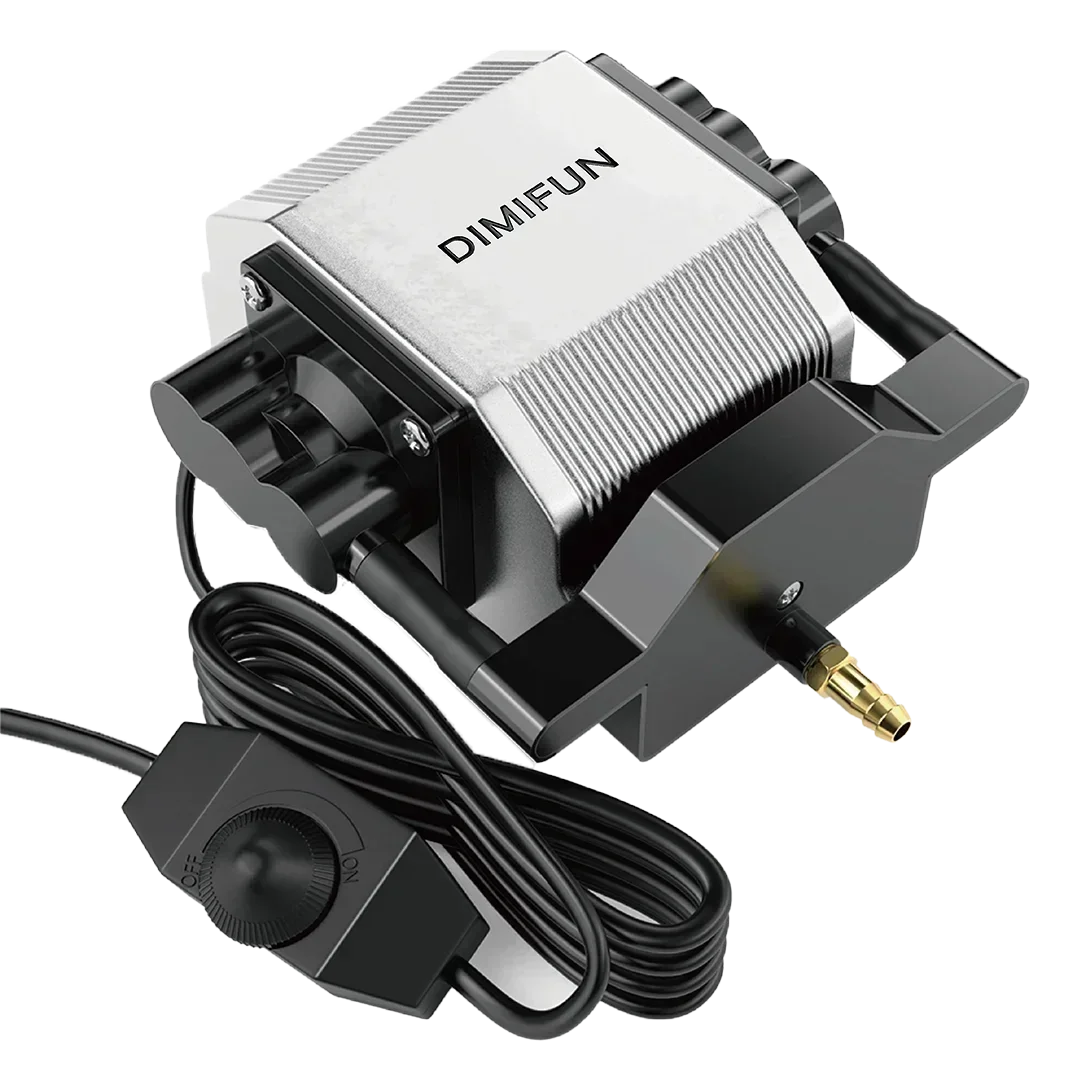 28W Laser Engraving Air Pump – DIMIFUN 60L/min High Pressure Assist for Cleaner Cuts on NEJE and Other Engraving Machines
28W Laser Engraving Air Pump – DIMIFUN 60L/min High Pressure Assist for Cleaner Cuts on NEJE and Other Engraving Machines