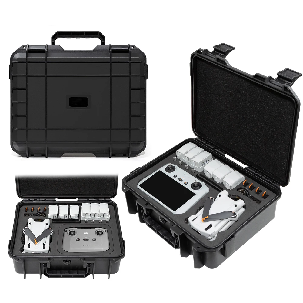 Waterproof Box Suitcase Propellers Filter Battery Charger Remote Control Storage Bag Portable Case for DJI Mini 3 3pro Drone
Waterproof Box Suitcase Propellers Filter Battery Charger Remote Control Storage Bag Portable Case for DJI Mini 3 3pro Drone