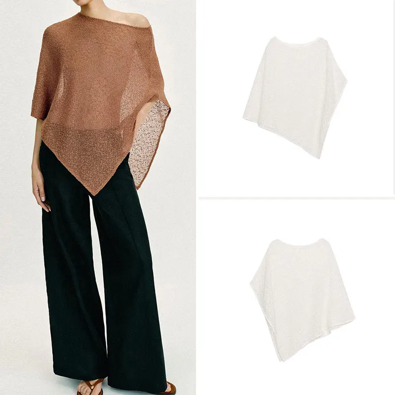 Casual Loose Fit Metal Color Asymmetric One Shoulder Women's Short Coat ZADATA Brand Five Sleeve Length Casual Style Outerwear
Casual Loose Fit Metal Color Asymmetric One Shoulder Women's Short Coat ZADATA Brand Five Sleeve Length Casual Style Outerwear