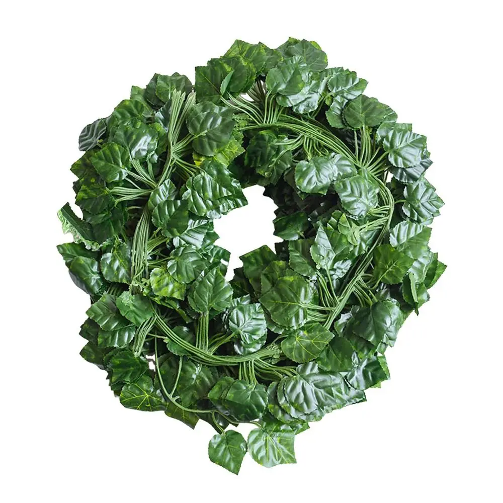 12PCS Green Artificial Ivy Leaf Flexible Vine Lightweight Hanging Garland Plastic Silk Realistic Texture DIY Fake Plant
12PCS Green Artificial Ivy Leaf Flexible Vine Lightweight Hanging Garland Plastic Silk Realistic Texture DIY Fake Plant