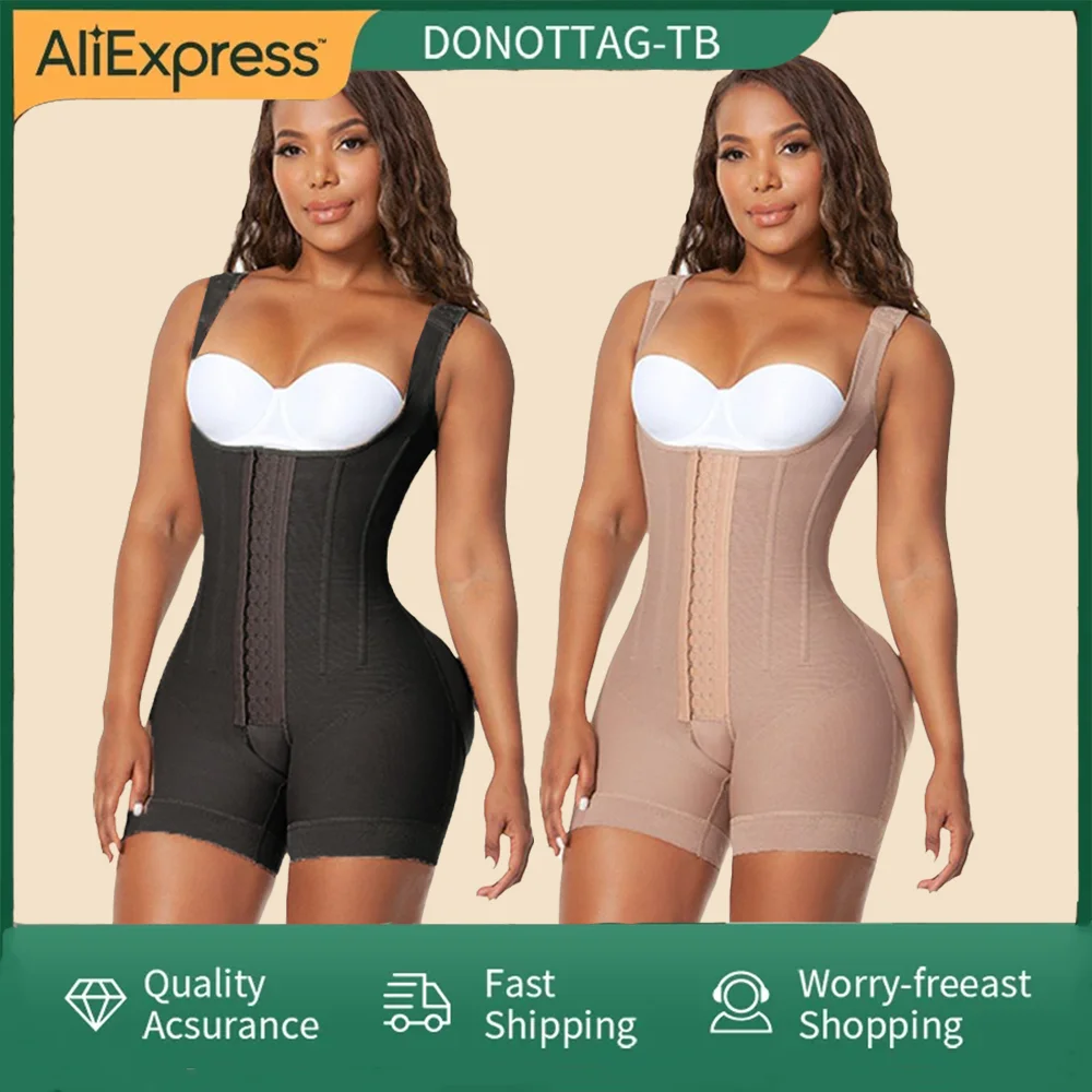 Fajas High Compression Shorts Slimming Bodysuit Shapewear Sexy Shaping Underwear Tummy Control Push Up Body Shaper with Buckle
Fajas High Compression Shorts Slimming Bodysuit Shapewear Sexy Shaping Underwear Tummy Control Push Up Body Shaper with Buckle