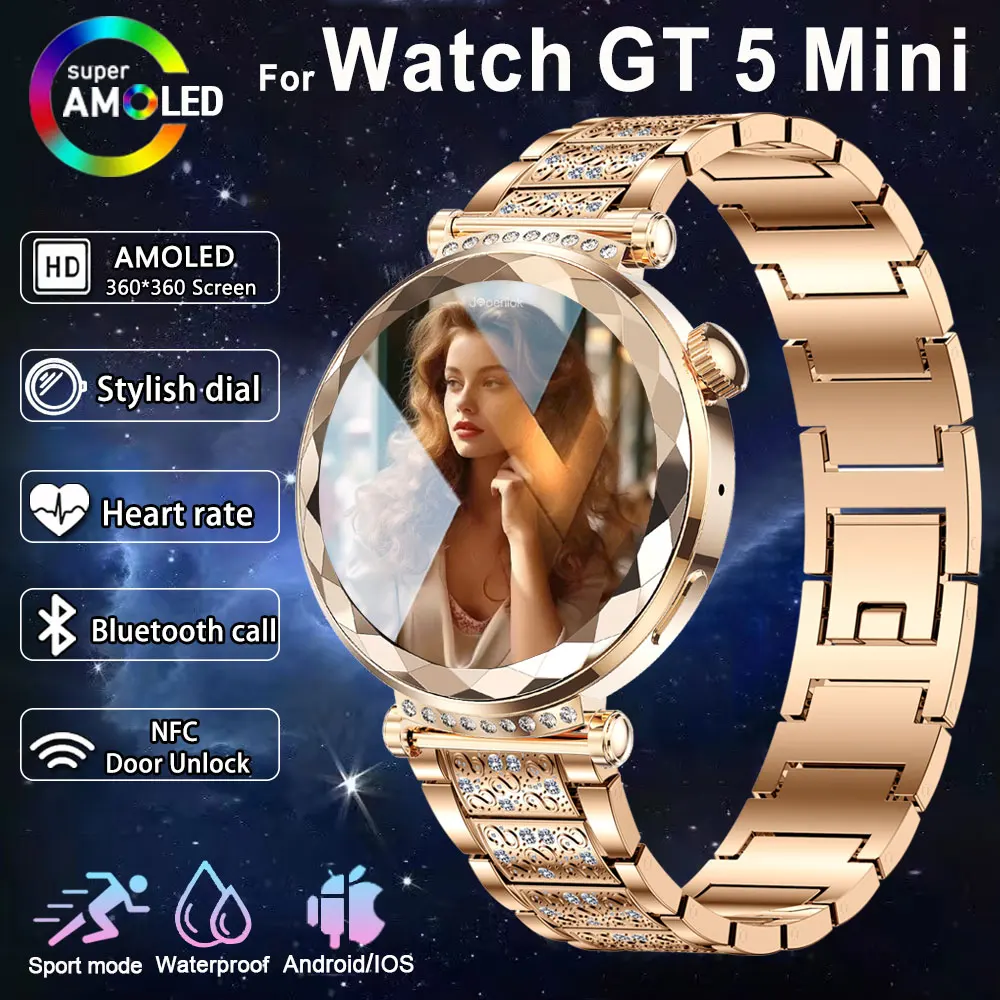2025 Новые Смарт-часы для женщин, подарок AMOLED HD-экран, пульсометр, спортивные, фитнес-водонепроницаемые, с индивидуальным циферблатом, BT Call, умные часы для Xiaomi
2025 Новые Смарт-часы для женщин, подарок AMOLED HD-экран, пульсометр, спортивные, фитнес-водонепроницаемые, с индивидуальным циферблатом, BT Call, умные часы для Xiaomi
