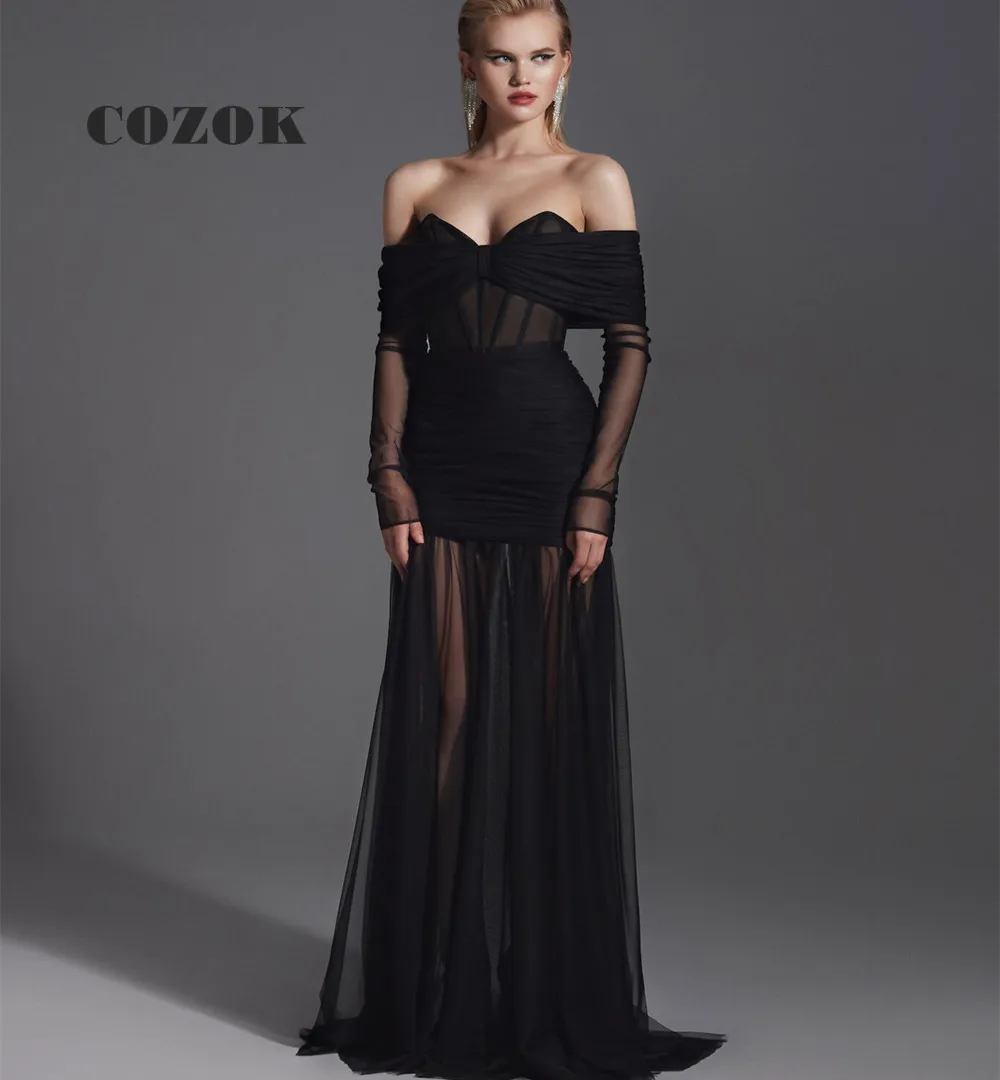 Tulle Long Sexy Charming Strapless Evening Dress Off the Shoulder A Line Floor-Length Illusion Prom Gown Вечернее платье DC48
Tulle Long Sexy Charming Strapless Evening Dress Off the Shoulder A Line Floor-Length Illusion Prom Gown Вечернее платье DC48