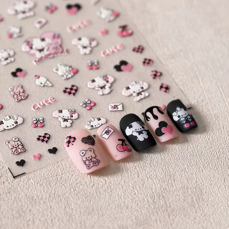 Miniso 5D Cartoon Cinnamoroll Nail Stickers Cute Kuromi Nail Supplies Nail Decals Anime My Melody Stickers For Nails Stickers
Miniso 5D Cartoon Cinnamoroll Nail Stickers Cute Kuromi Nail Supplies Nail Decals Anime My Melody Stickers For Nails Stickers