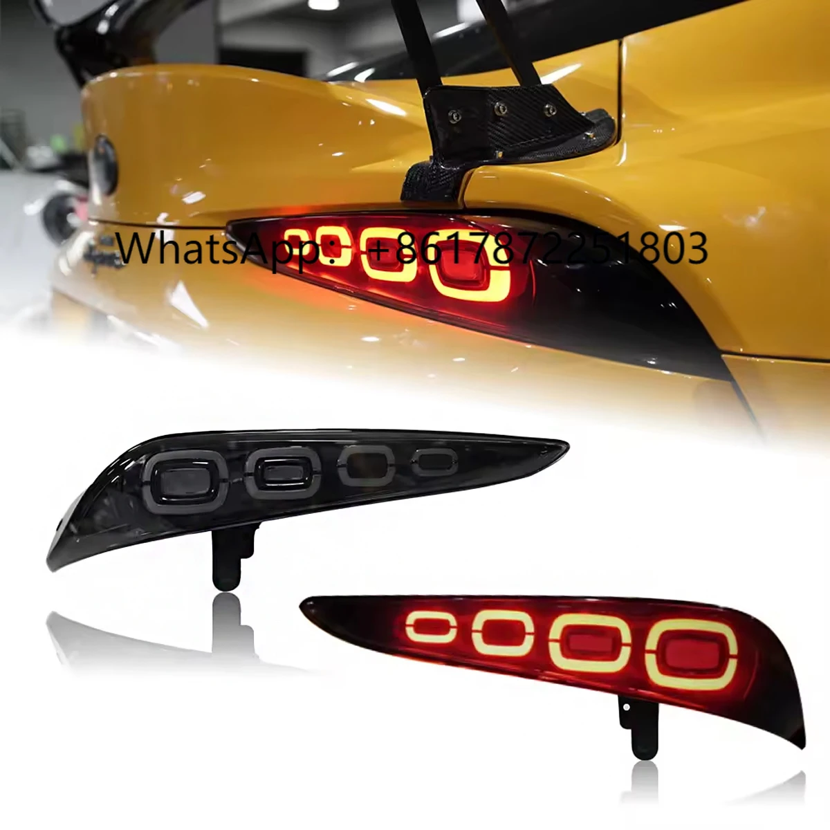 Hot Selling Suitable Auto Upgrade Rear Lights for GR Supra Mk5 2019-2024 Tail Lamps.
Hot Selling Suitable Auto Upgrade Rear Lights for GR Supra Mk5 2019-2024 Tail Lamps.