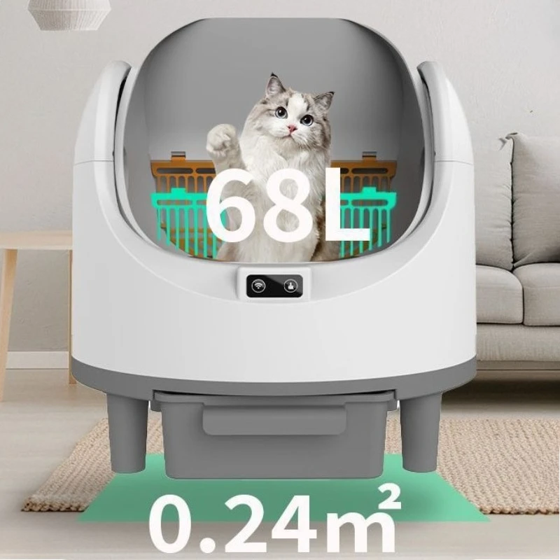 Автоматический ящик для кошачьего туалета, большой брызгозащищенный ящик для песочницы для кошек, домашних животных, кошек, чистящий ящик для туалета, товары для домашних животных
Автоматический ящик для кошачьего туалета, большой брызгозащищенный ящик для песочницы для кошек, домашних животных, кошек, чистящий ящик для туалета, товары для домашних животных