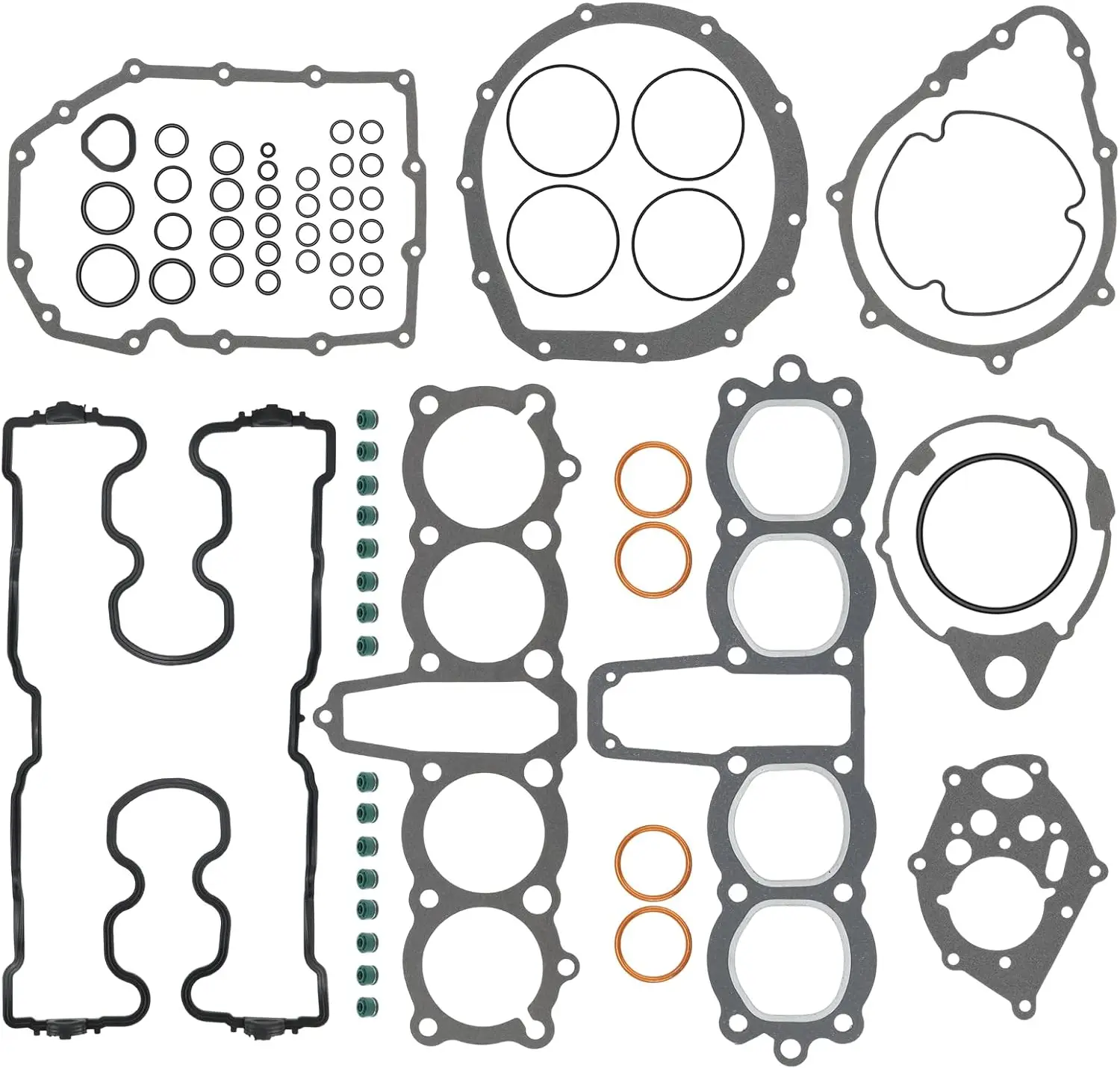 Engine Gasket Kit Compatible with Honda CB750 CB750F CB750K CB750C CB750SC DOHC Engine 1979-1983
Engine Gasket Kit Compatible with Honda CB750 CB750F CB750K CB750C CB750SC DOHC Engine 1979-1983