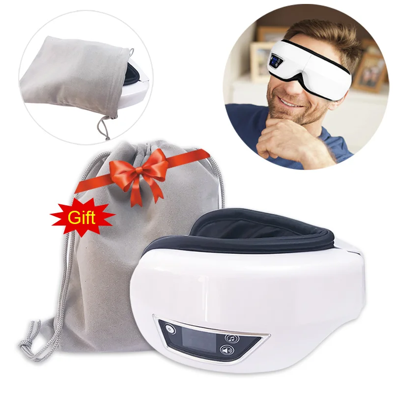 6D Airbag Heating Massage Eye Care Wireless Electric Eye Massager Mask Hot Compress Vibration Bluetooth Music for Children Adult
6D Airbag Heating Massage Eye Care Wireless Electric Eye Massager Mask Hot Compress Vibration Bluetooth Music for Children Adult