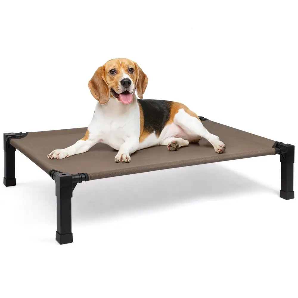 Elevated Dog Bed, Cooling Raised Pet Cot with Chew Proof Washable Breathable Mesh and Metal Frame, Portable Dog Cot Bed with No
Elevated Dog Bed, Cooling Raised Pet Cot with Chew Proof Washable Breathable Mesh and Metal Frame, Portable Dog Cot Bed with No