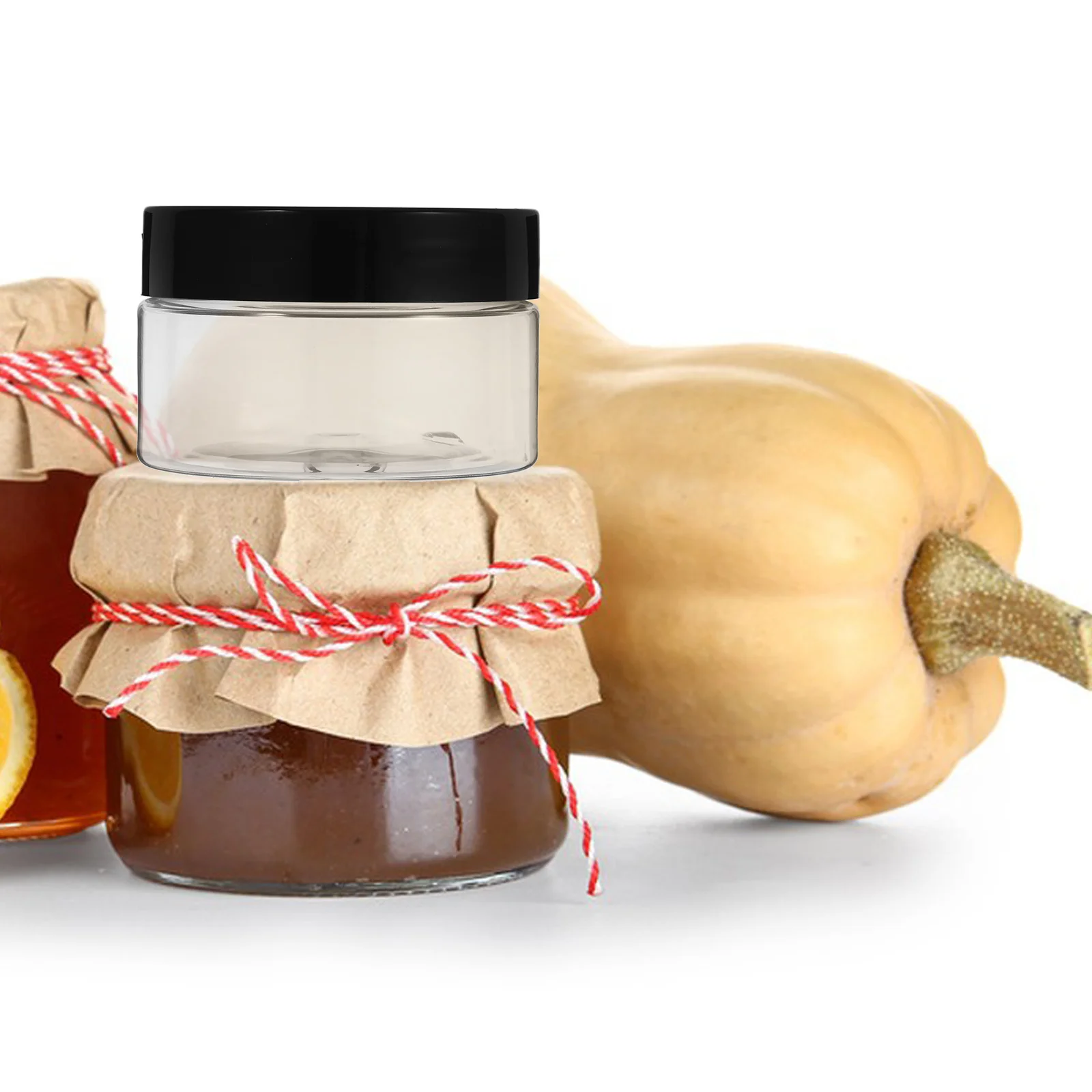 10Pcs Clear Plastic Small Storage Jars Leakproof Travel Container Round Jar Body Scrub Cream Lotions Round Jar
10Pcs Clear Plastic Small Storage Jars Leakproof Travel Container Round Jar Body Scrub Cream Lotions Round Jar