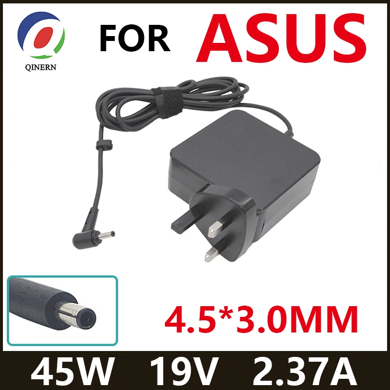 19 В 2,37 А 45 Вт 4,5*3,0 мм адаптер зарядного устройства для ноутбука MSI Modern Asus ASUS X755J UX481 UX481FL UX480 UX480FD P553UJ PU301LA ZenbooK
19 В 2,37 А 45 Вт 4,5*3,0 мм адаптер зарядного устройства для ноутбука MSI Modern Asus ASUS X755J UX481 UX481FL UX480 UX480FD P553UJ PU301LA ZenbooK