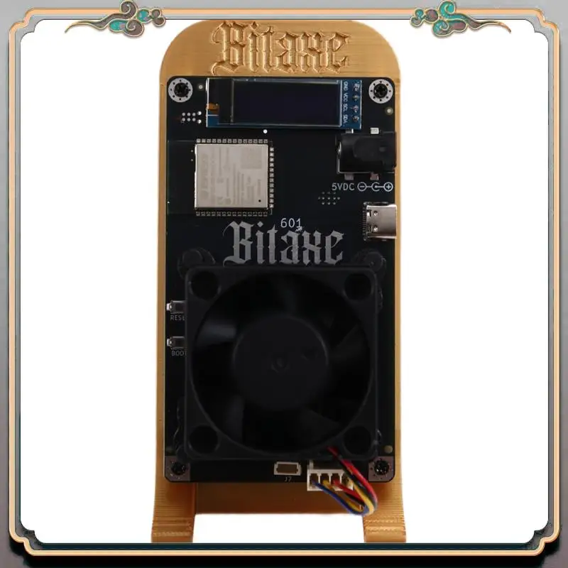 Прочный золотой майнер Bitaxe Gamma 601 BTC Solo Miner 1,2TH/S 18-22 Вт BM1370 Asic Chip Bitcoin Crypto Miner от Antminer S21 Pro
Прочный золотой майнер Bitaxe Gamma 601 BTC Solo Miner 1,2TH/S 18-22 Вт BM1370 Asic Chip Bitcoin Crypto Miner от Antminer S21 Pro