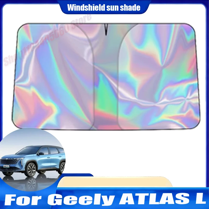 For Geely ATLAS L Windshield Sun Shade Foldable UV Reflective Front Window Sun Protection Cover Accessories
For Geely ATLAS L Windshield Sun Shade Foldable UV Reflective Front Window Sun Protection Cover Accessories