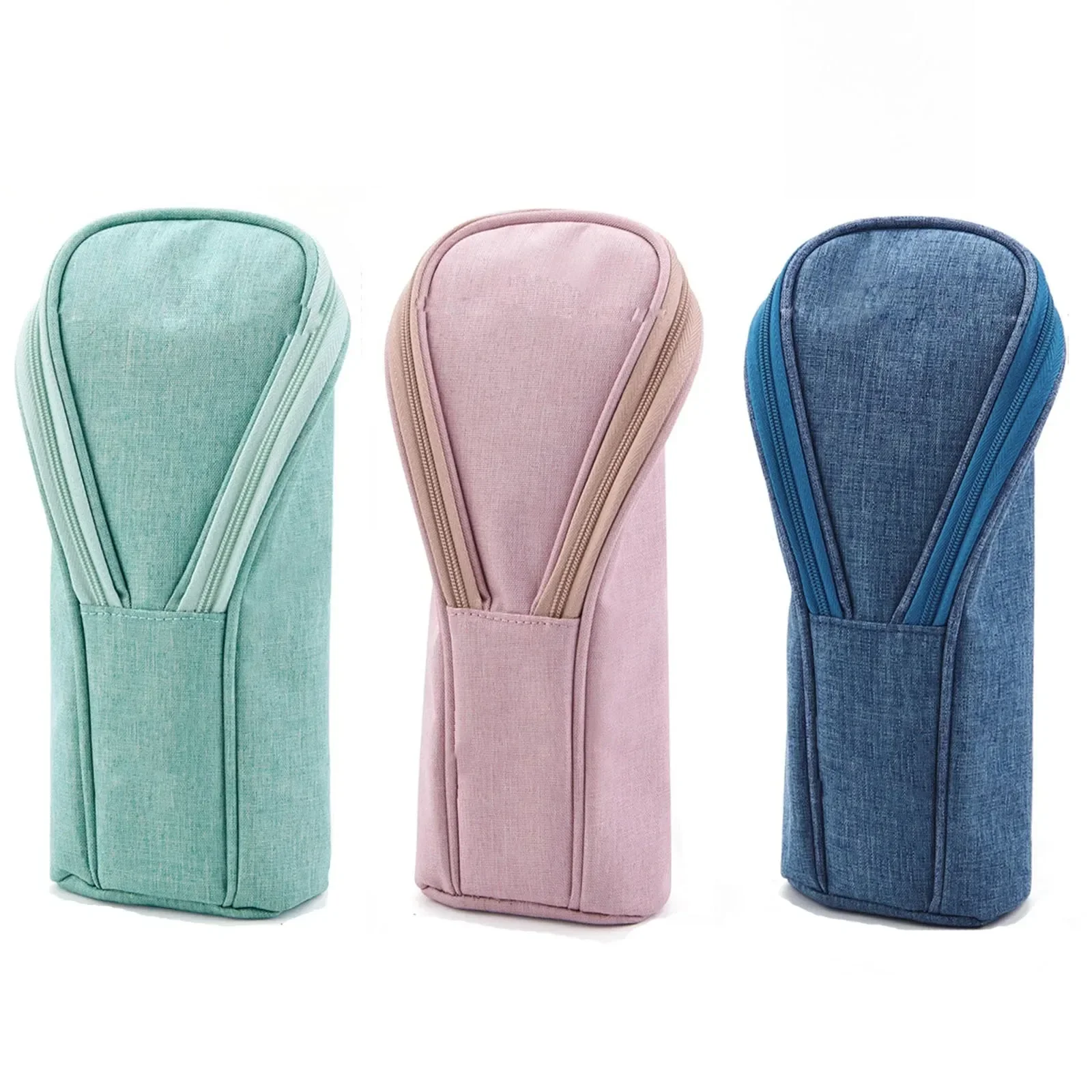 1pc Vertical Pencil Case Canvas Holder Function Desk Storage Bag Student Large-Capacity Pencil Bag
1pc Vertical Pencil Case Canvas Holder Function Desk Storage Bag Student Large-Capacity Pencil Bag
