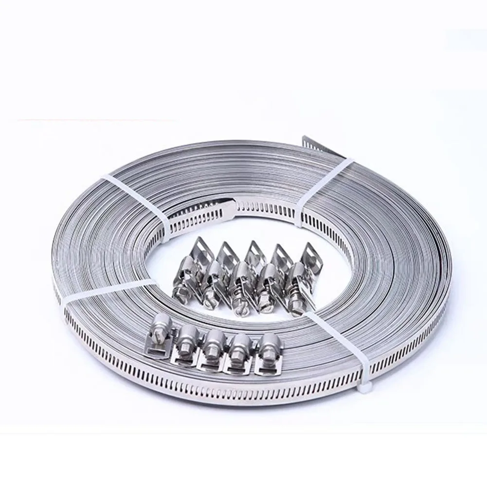 304 Stainless Steel Throat Clamp Clamp Through Hole Steel Throat Clamp Air Hose Water PipeFor Garden Fence Pole Mounting Bracke
304 Stainless Steel Throat Clamp Clamp Through Hole Steel Throat Clamp Air Hose Water PipeFor Garden Fence Pole Mounting Bracke