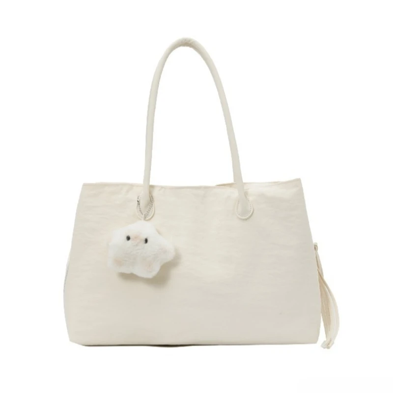 Women's Large Capacity Minimalist Shoulder Bag Summer Beach Travel Everyday Casual Solid Color
Women's Large Capacity Minimalist Shoulder Bag Summer Beach Travel Everyday Casual Solid Color