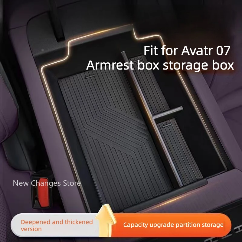 For Avatr 07 2024 2026 Car Styling Center Console Armrest Storage Box Compartment Organizer Cover Upgrade Modify Accessories
For Avatr 07 2024 2026 Car Styling Center Console Armrest Storage Box Compartment Organizer Cover Upgrade Modify Accessories