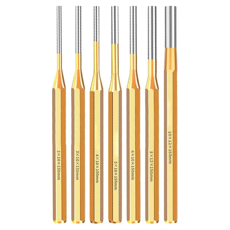 AB46-Industrial Task 7Pcs 2-10Mm Punch Roll Pin Punch Tool Remover Heavy Duty Chisel Cone For Machinery Maintenance
AB46-Industrial Task 7Pcs 2-10Mm Punch Roll Pin Punch Tool Remover Heavy Duty Chisel Cone For Machinery Maintenance