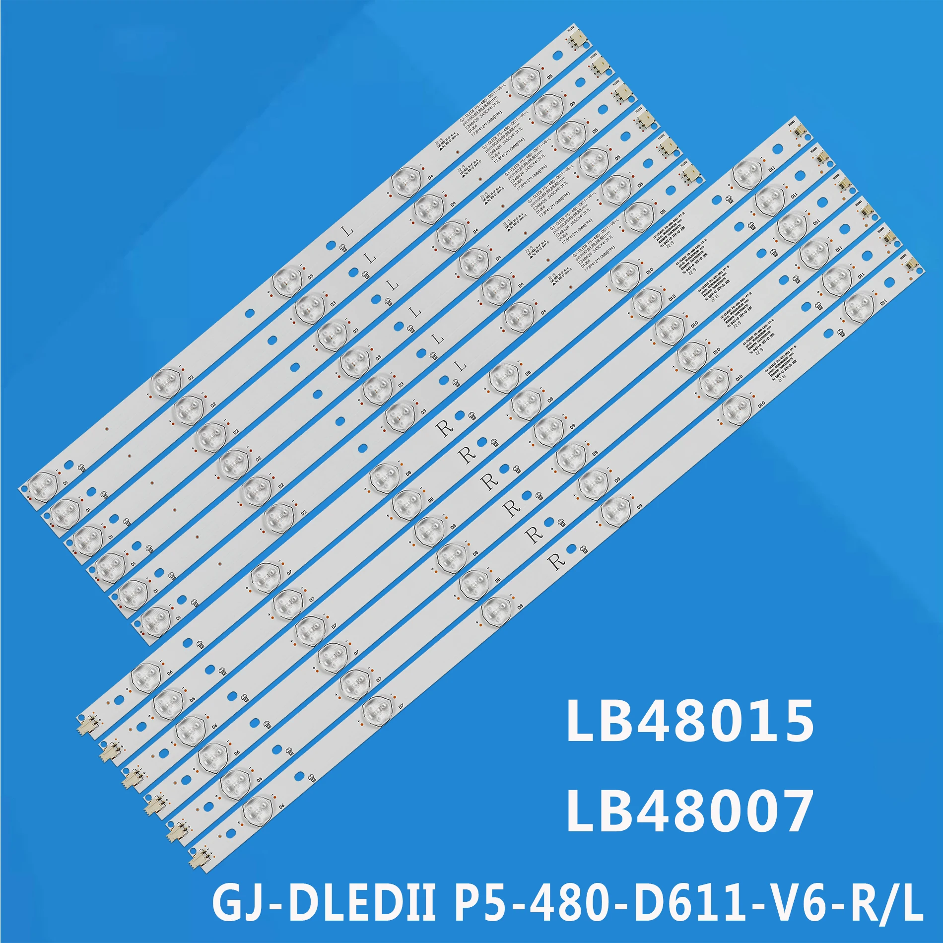 LED Strip 48pfh4100 BDL4830QL GJ-2K15-D2P5-480-D611-V3 TPT480LS-HN08.S HM10.S LB48007 LB48015 TPT480H2 48PFK4100/12 43030J05L
LED Strip 48pfh4100 BDL4830QL GJ-2K15-D2P5-480-D611-V3 TPT480LS-HN08.S HM10.S LB48007 LB48015 TPT480H2 48PFK4100/12 43030J05L