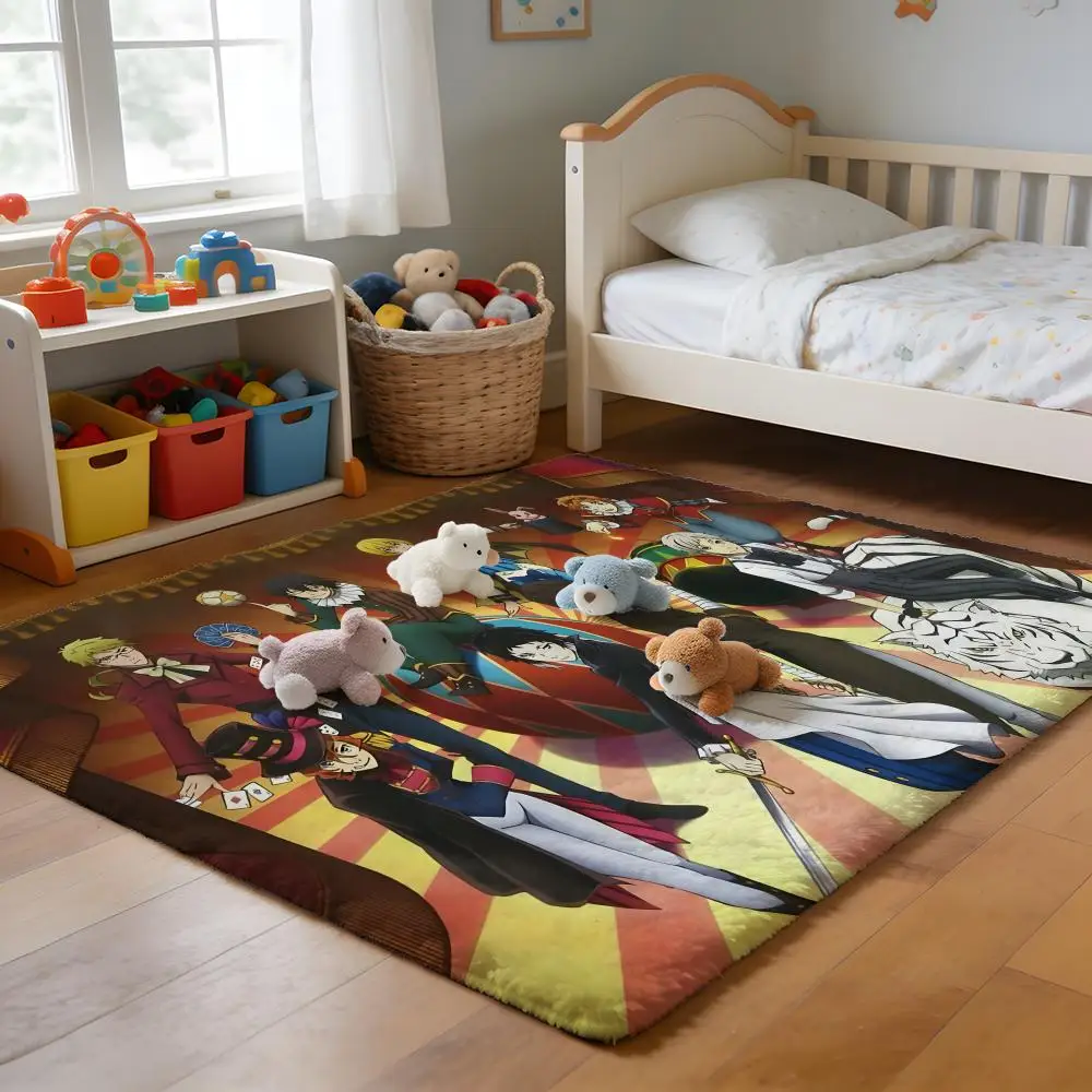 Floor Mat Soft Flannel Rug Non-Slip Absorbent Mat for Bathroom Bedroom Home Decor B-Bungo Stray Dogs
Floor Mat Soft Flannel Rug Non-Slip Absorbent Mat for Bathroom Bedroom Home Decor B-Bungo Stray Dogs