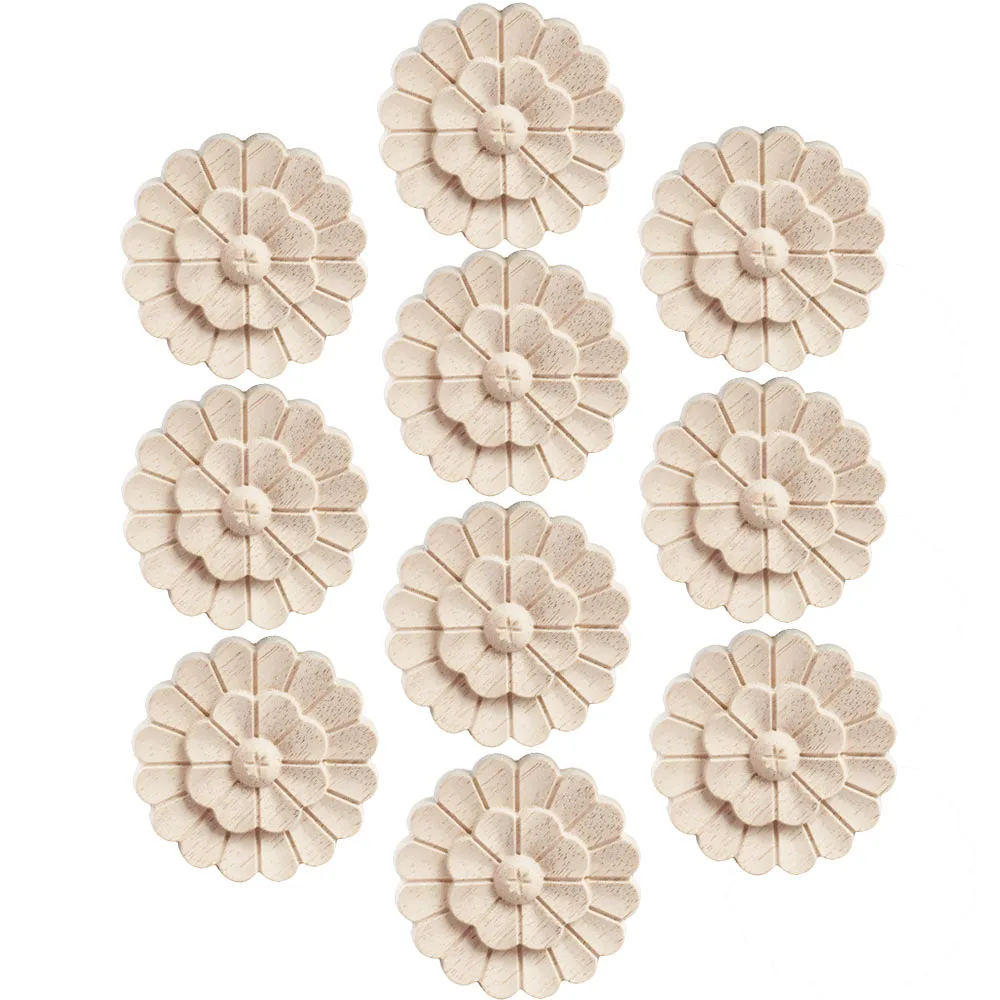 10PCS 6-12CM Circular Carving Wood Appliques Furniture Cabinet Unpainted Wooden Mouldings Decal Decorative Figurines Craft
10PCS 6-12CM Circular Carving Wood Appliques Furniture Cabinet Unpainted Wooden Mouldings Decal Decorative Figurines Craft