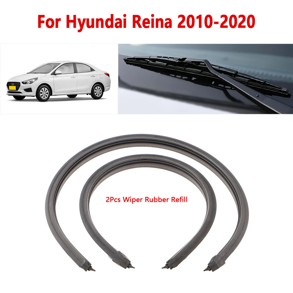 For Hyundai Reina 2017 2019 Wiper Refill Rubber Strip 16" 24" Car Wiper Accessories 1Pair
For Hyundai Reina 2017 2019 Wiper Refill Rubber Strip 16" 24" Car Wiper Accessories 1Pair