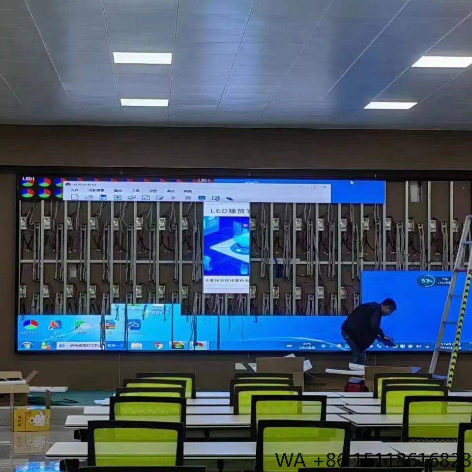 Seamless Indoor 4K Full-Color LED Video Screen Panels Small Pixel Pitch P2 P2.5 for Digital Signage Shopping Malls OEM
Seamless Indoor 4K Full-Color LED Video Screen Panels Small Pixel Pitch P2 P2.5 for Digital Signage Shopping Malls OEM